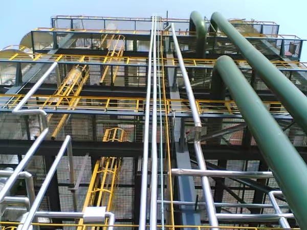 电厂钢格栅板安装案例