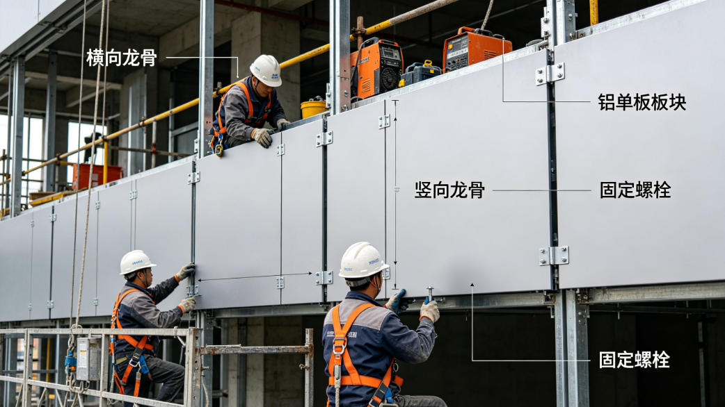 延安外墙幕墙铝单板 2.5mm